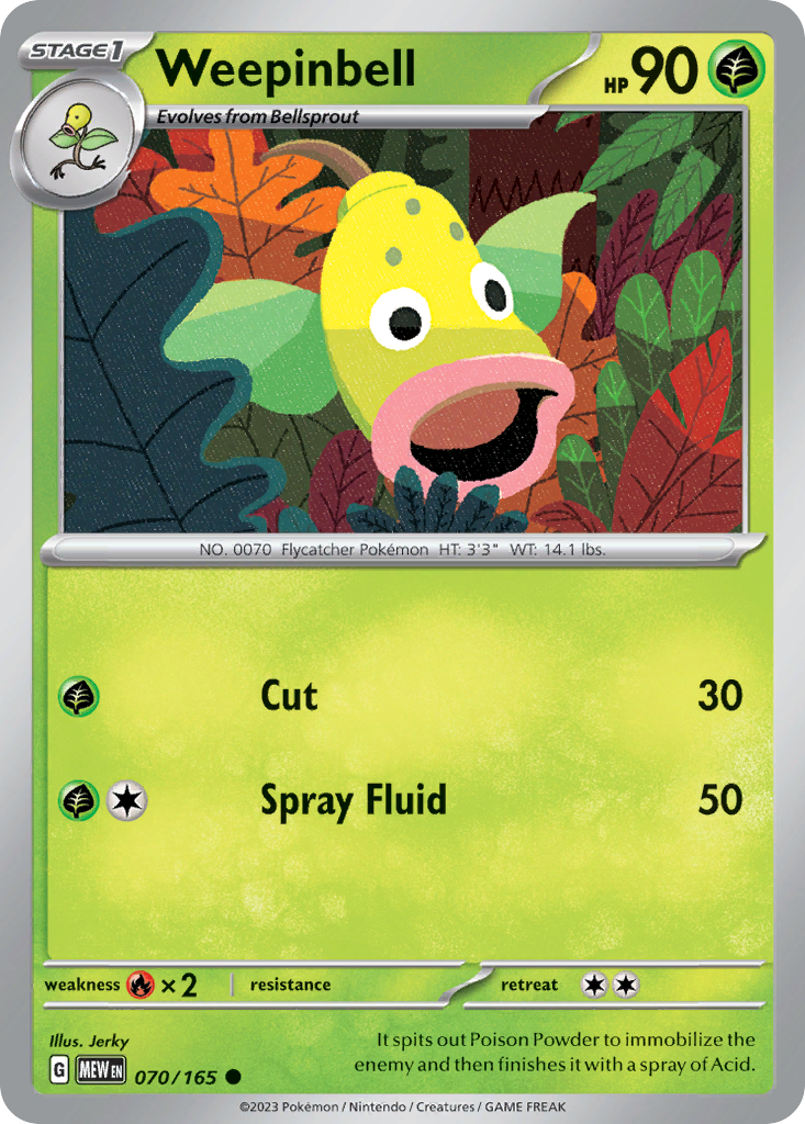 Weepinbell (English)