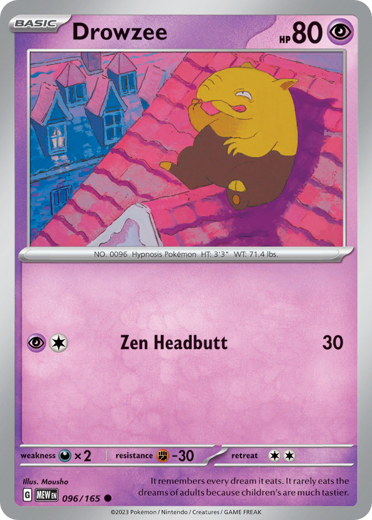 Drowzee (English)