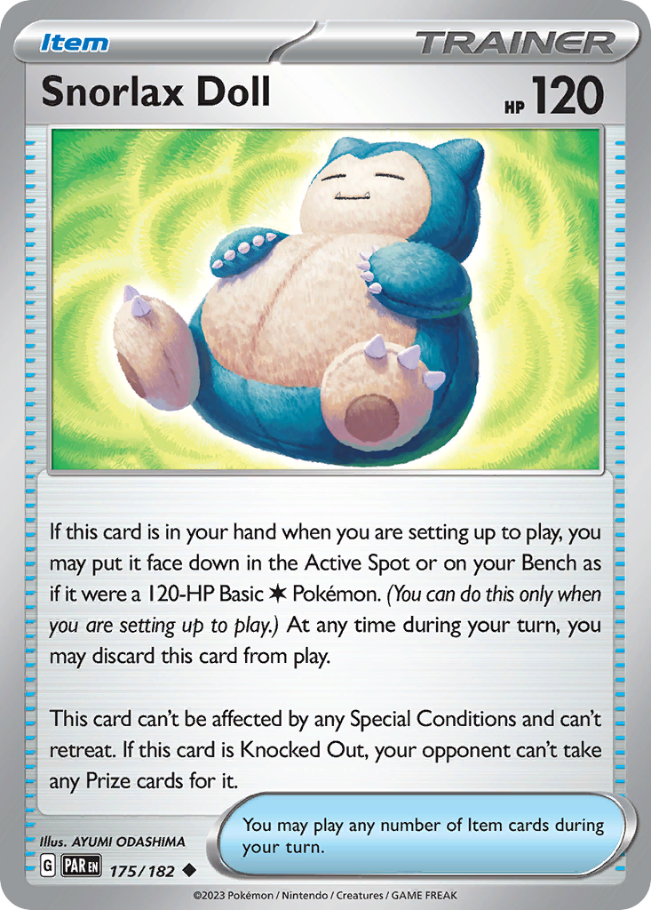 Snorlax Doll (English)