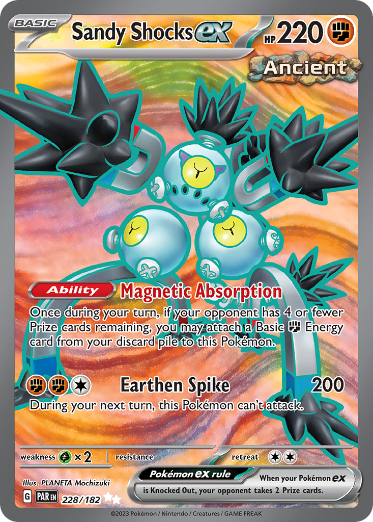 Sandy Shocks ex (UR) (English)