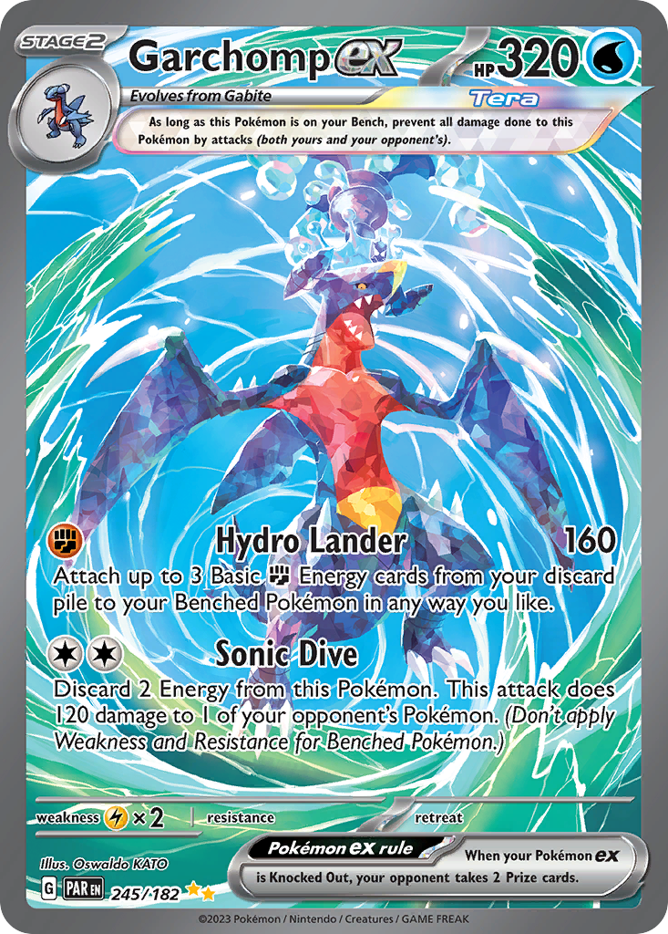 Garchomp ex (SAR) (English)