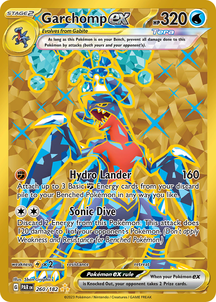 Garchomp ex (HR) (English)