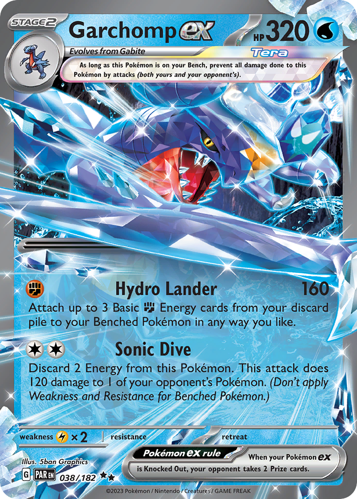 Garchomp ex (English)