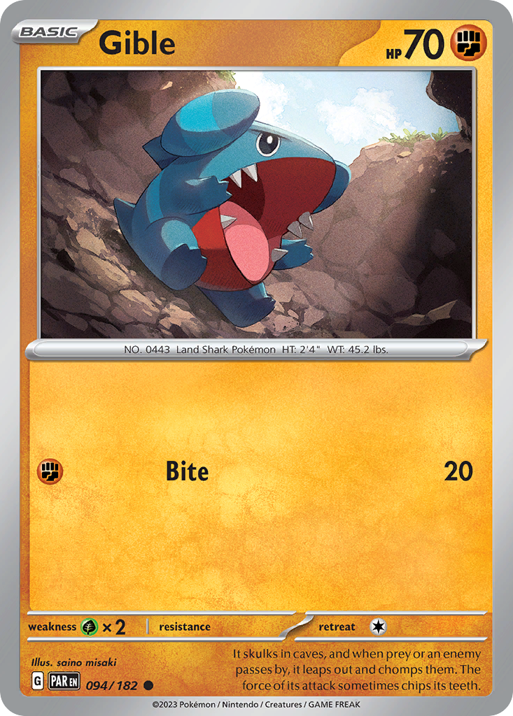Gible (English)