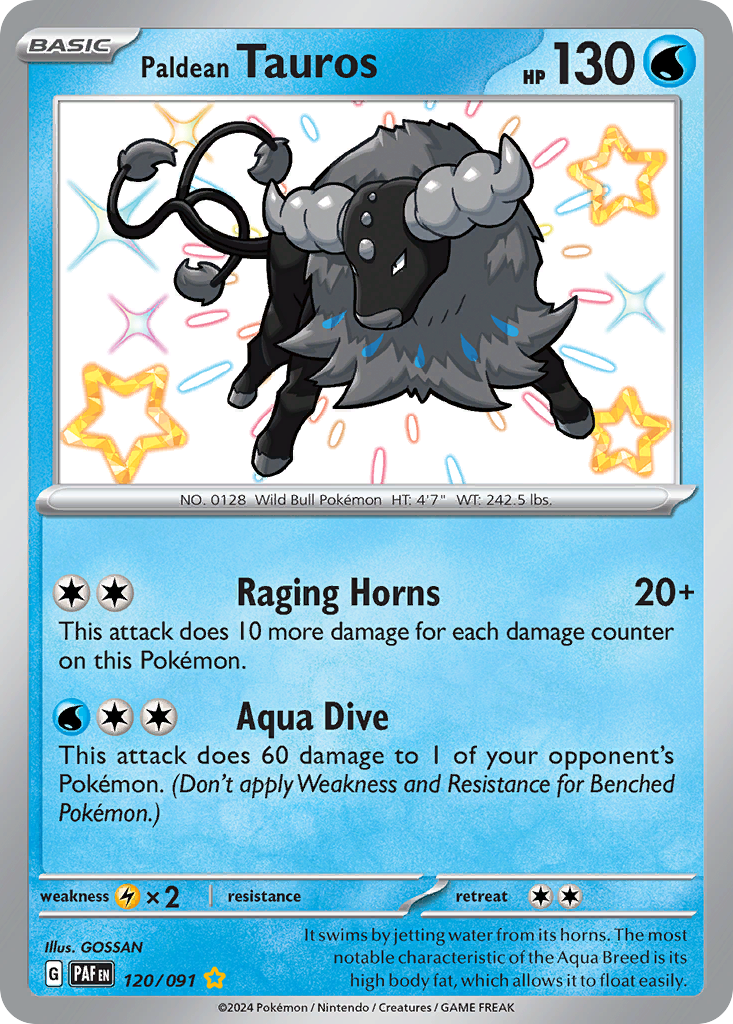 Paldean Tauros (English)
