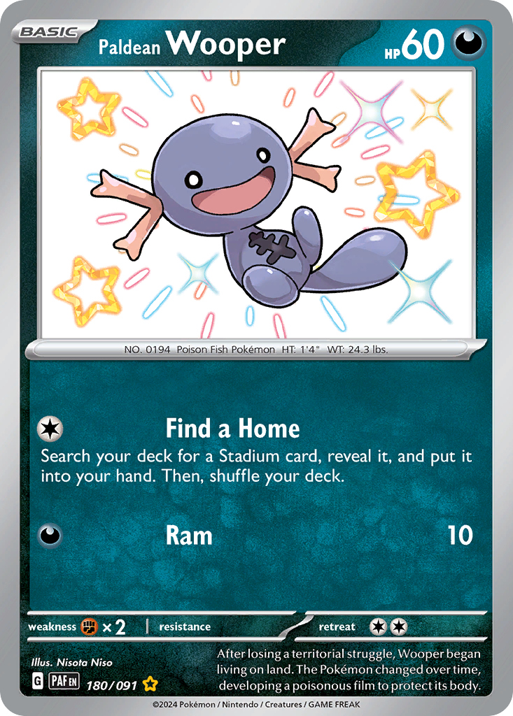 Paldean Wooper (English)
