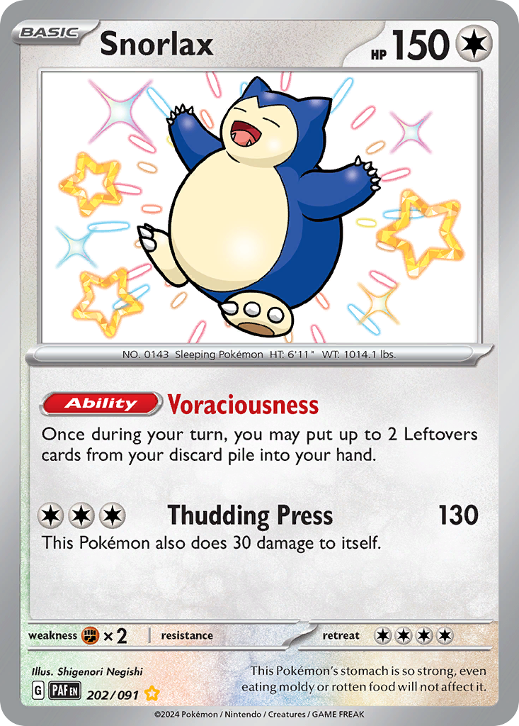 Snorlax (English)