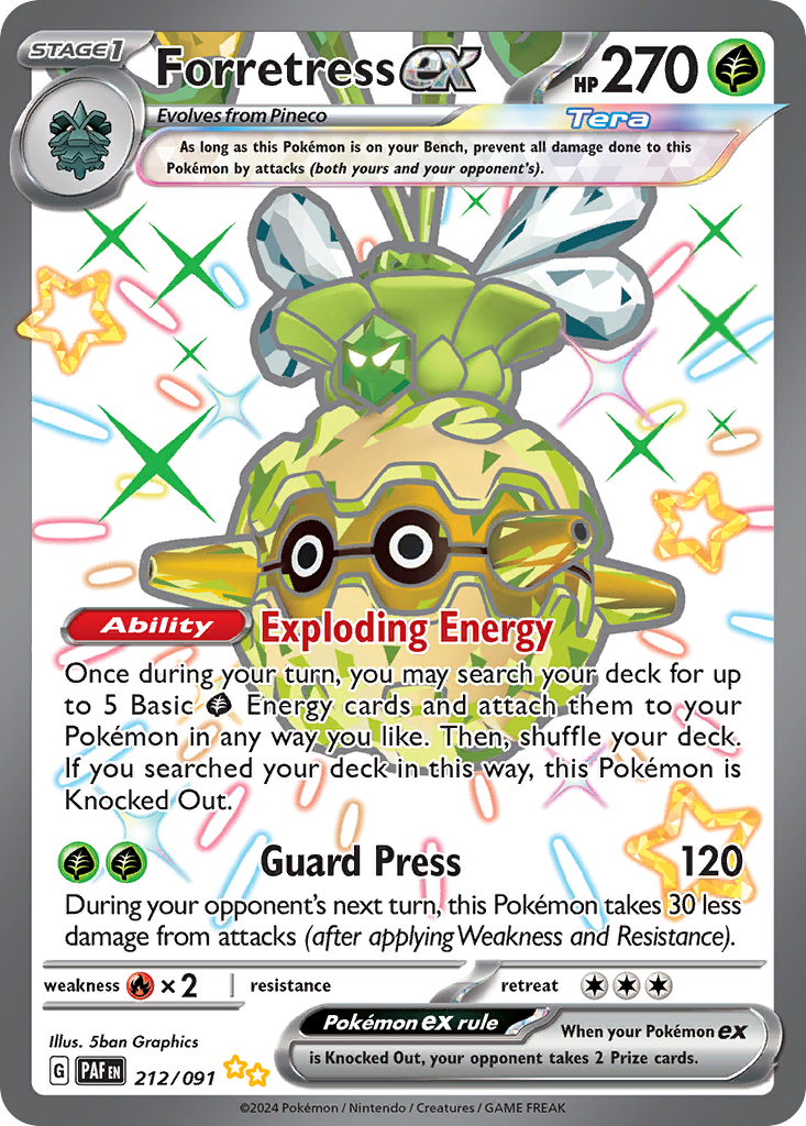 Forretress ex (English)