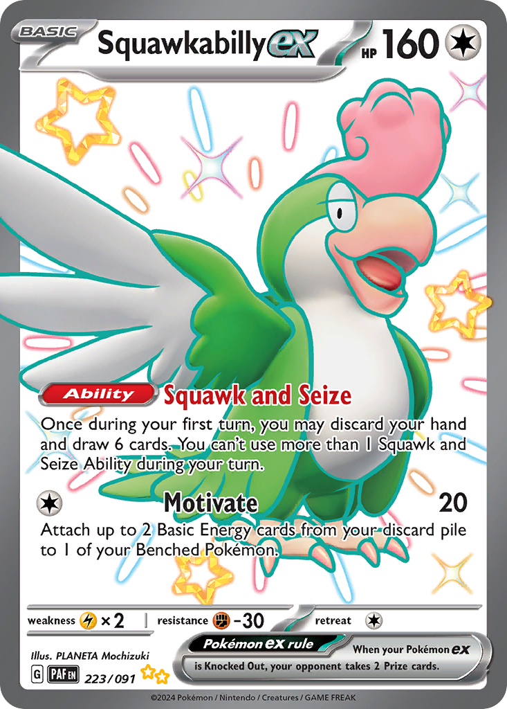 Squawkabilly ex (English)