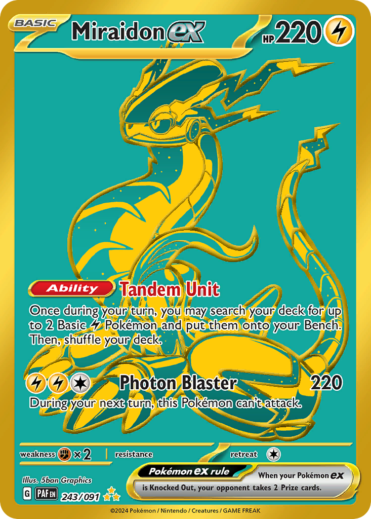 Miraidon ex (HR) (English)