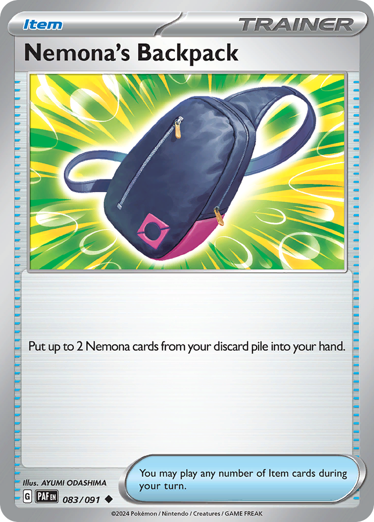 Nemona's Backpack (English)