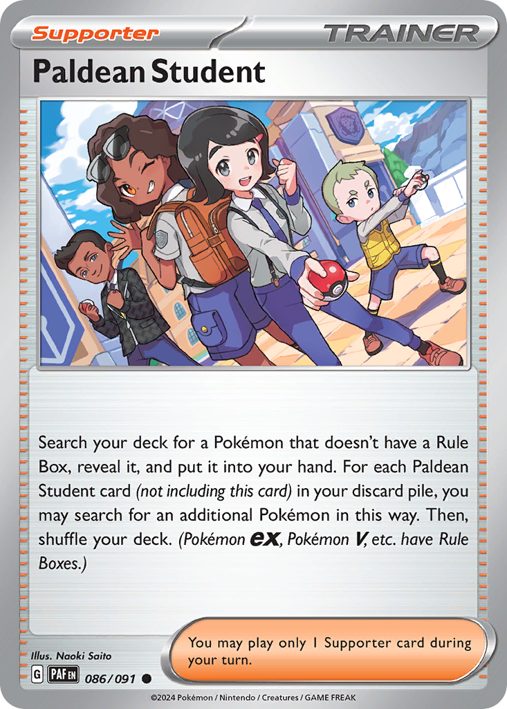 Paldean Student (English)