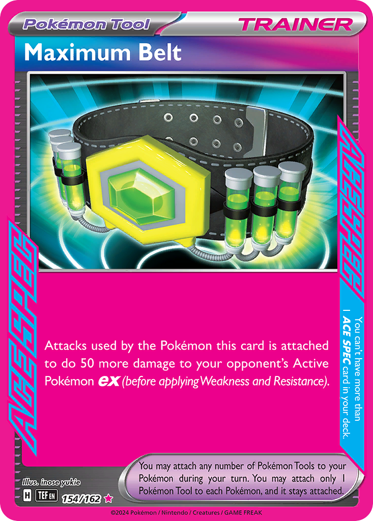 Maximum Belt (English)