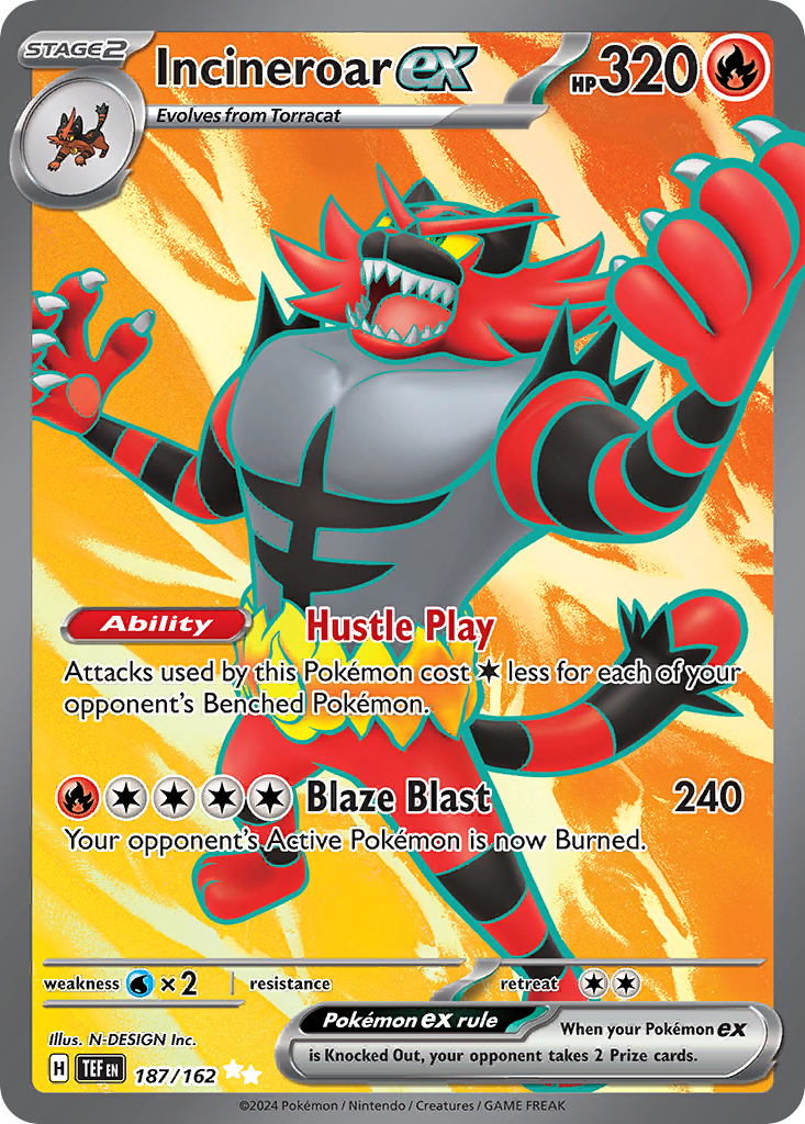 Incineroar ex (UR) (English)