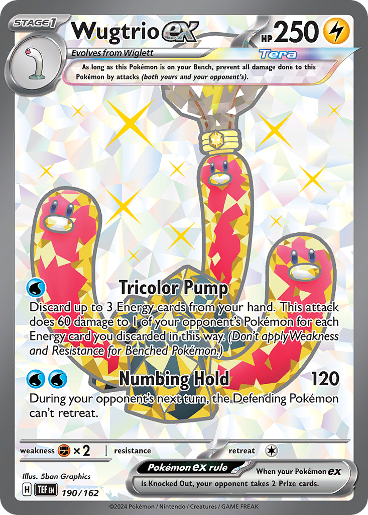 Wugtrio ex (UR) (English)