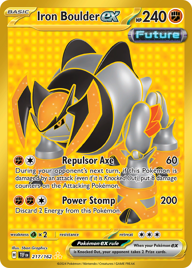 Iron Boulder ex (HR) (English)