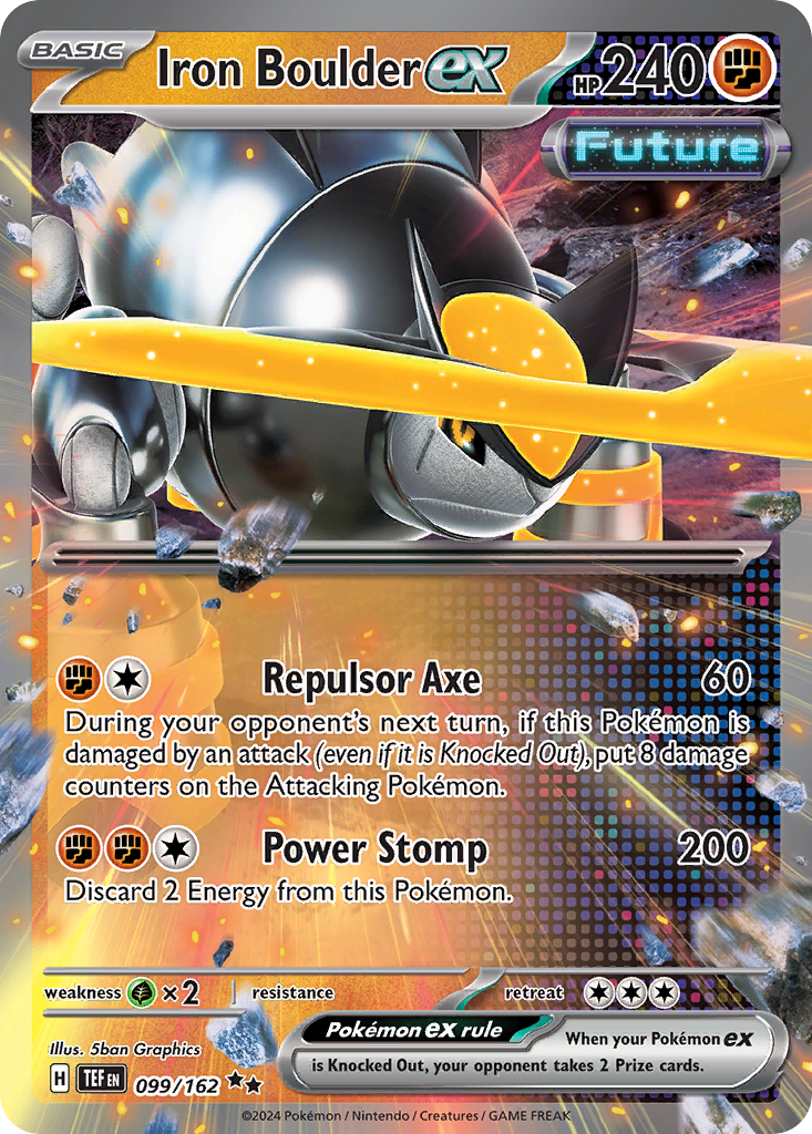 Iron Boulder ex (English)