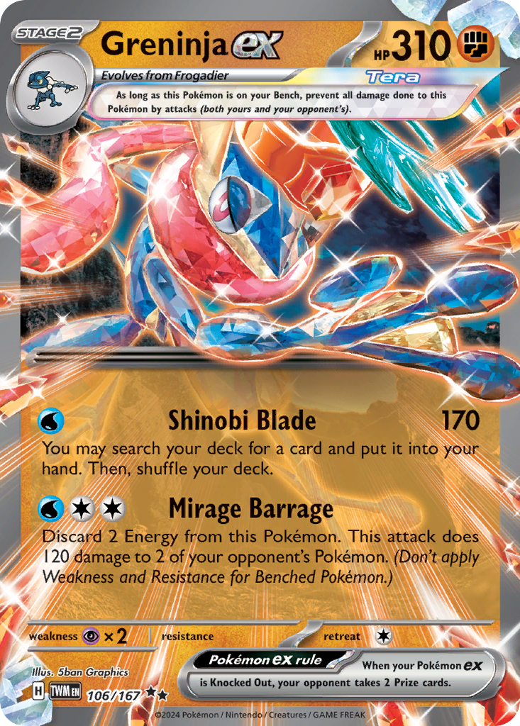Greninja ex (English)