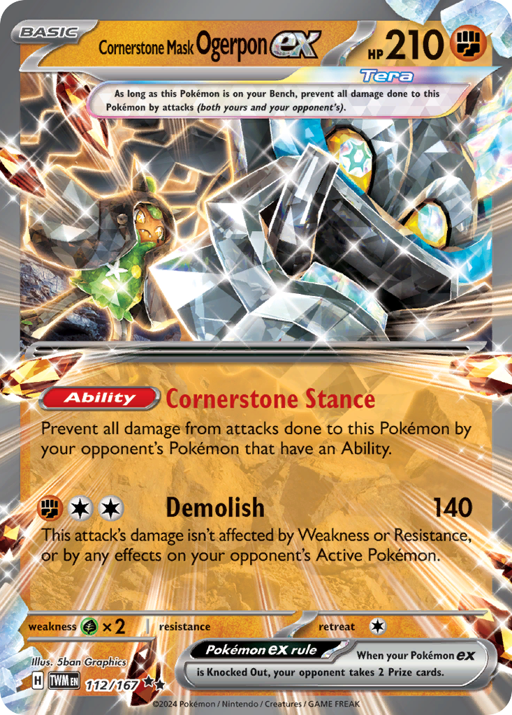 Cornerstone Mask Ogerpon ex (English)