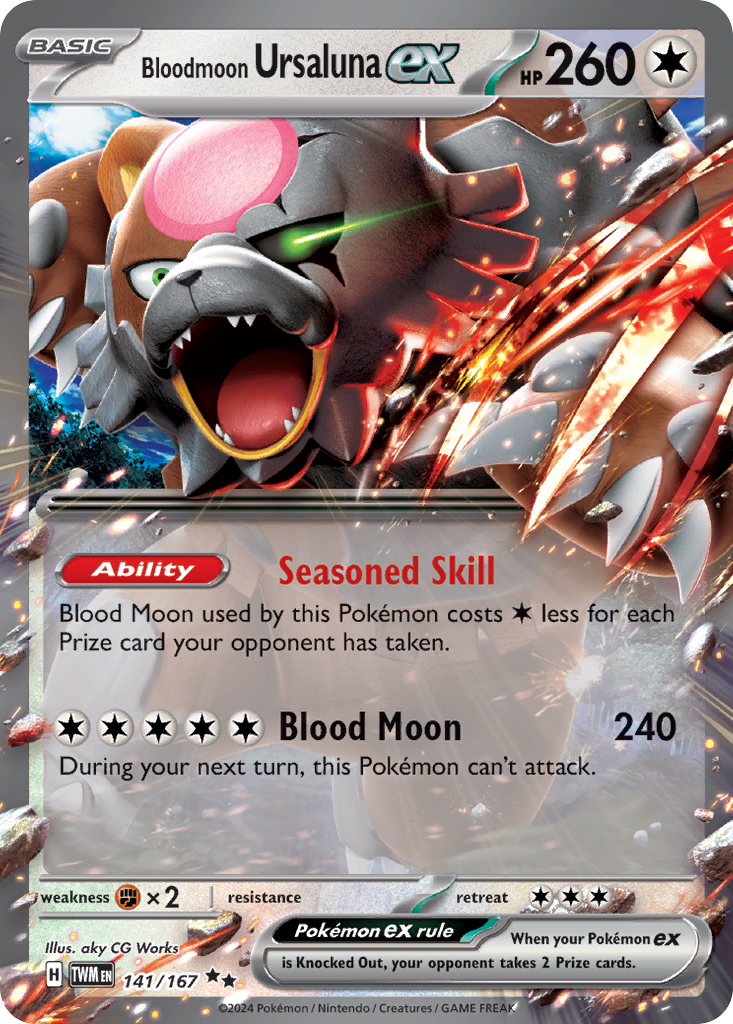 Bloodmoon Ursaluna ex (English)
