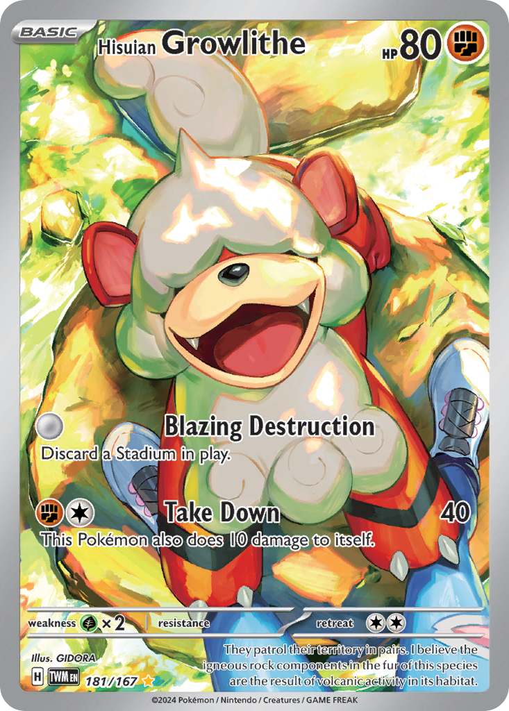 Hisuian Growlithe (IR) (English)