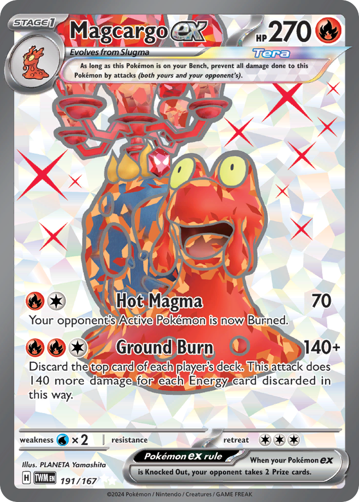 Magcargo ex (UR) (English)