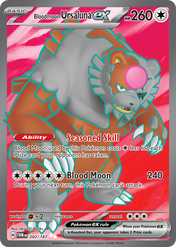 Bloodmoon Ursaluna ex (UR) (English)
