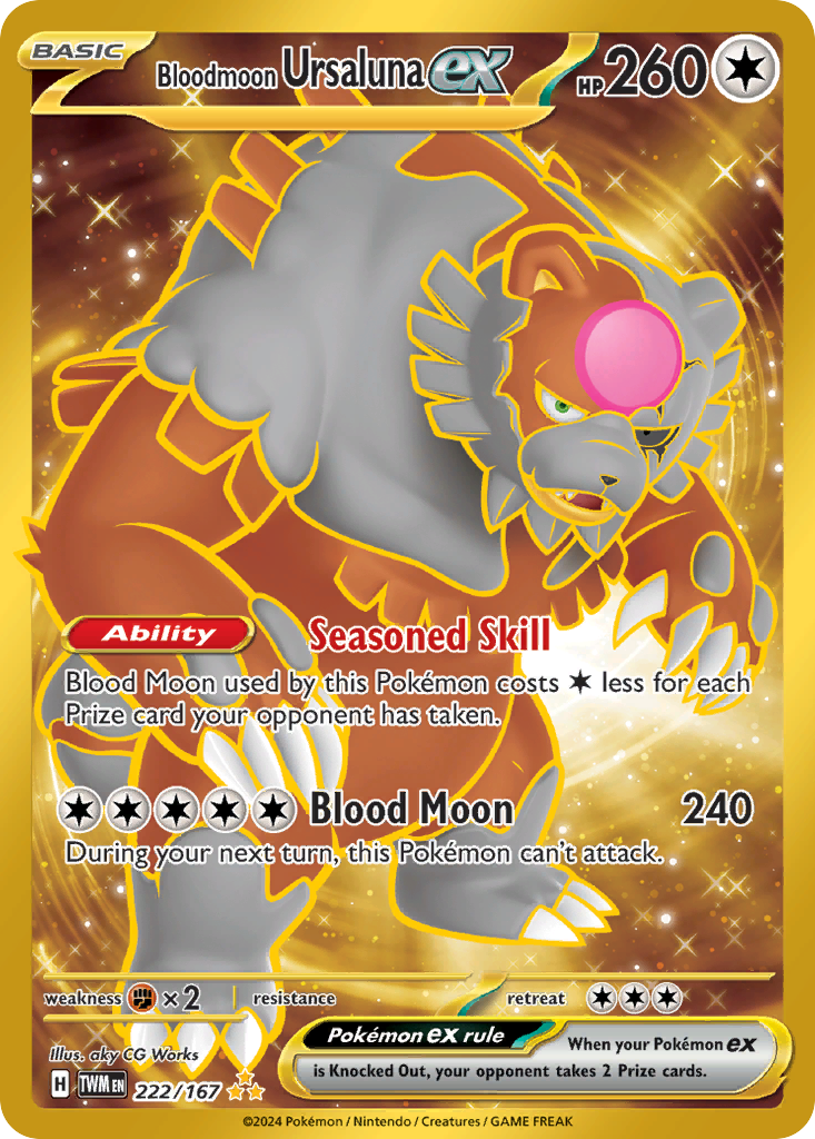 Bloodmoon Ursaluna ex (HR) (English)