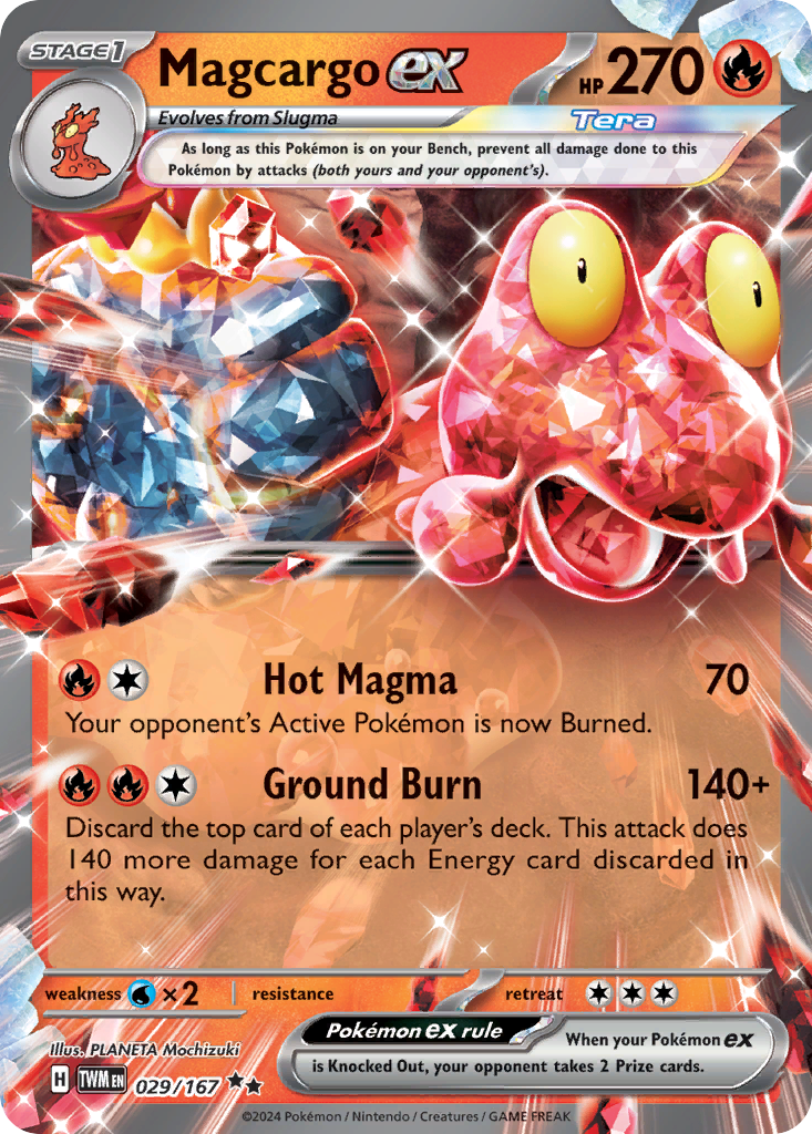 Magcargo ex (English)
