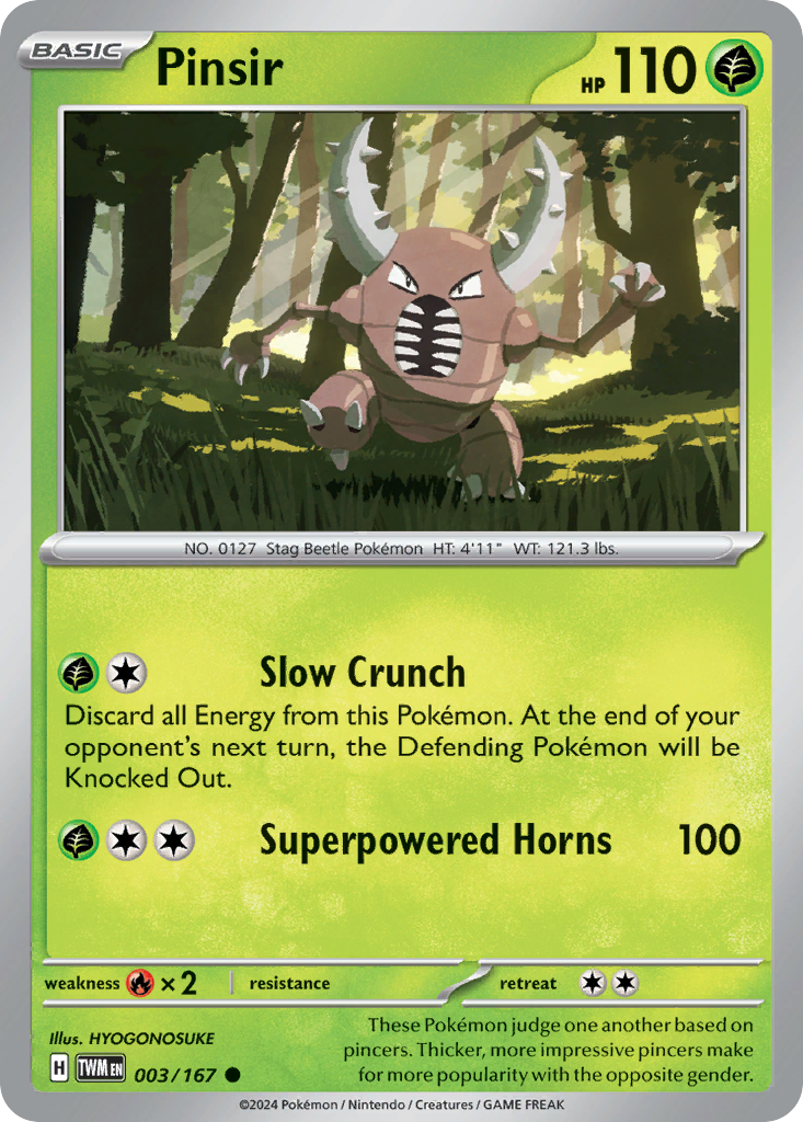Pinsir (English)