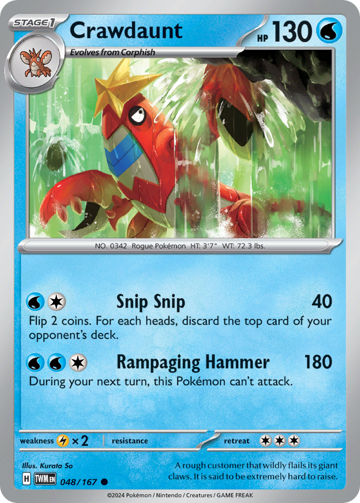 Crawdaunt (English)