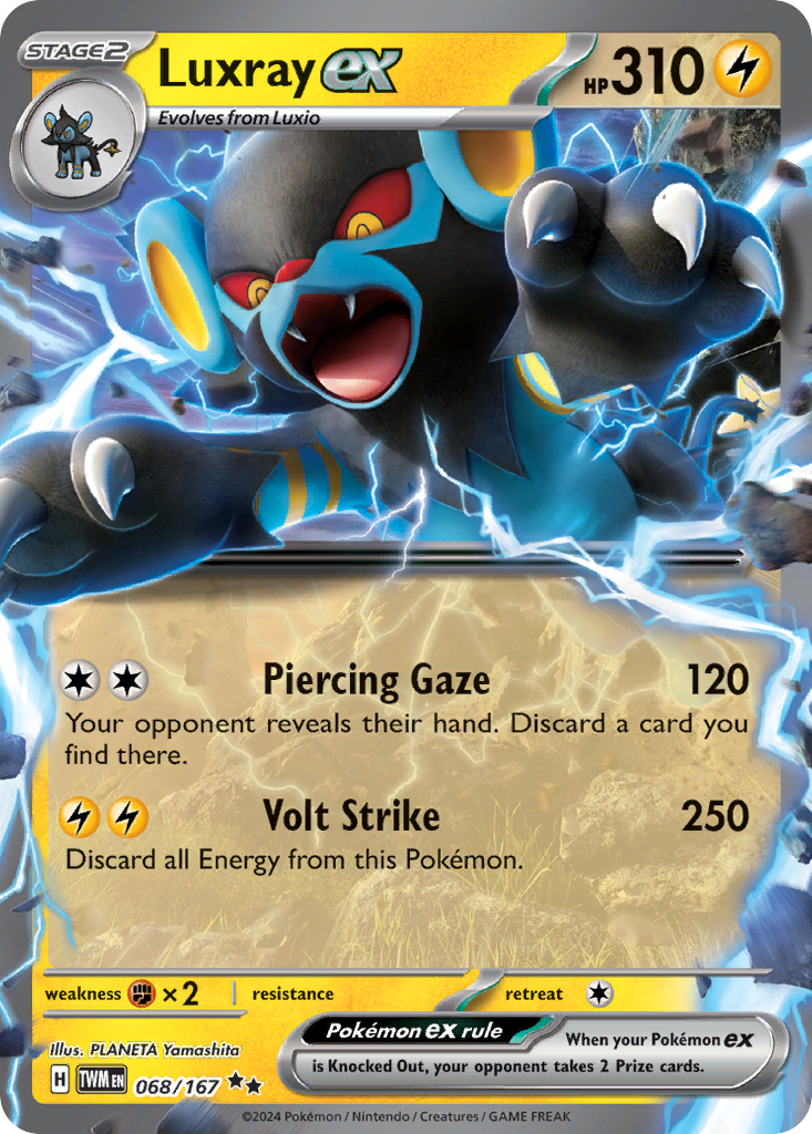 Luxray ex (English)
