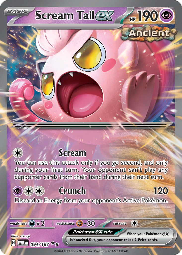 Scream Tail ex (English)