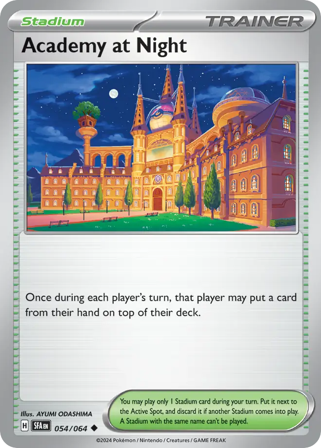 Academy at Night (English)