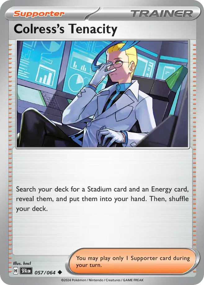Colress's Tenacity (English)
