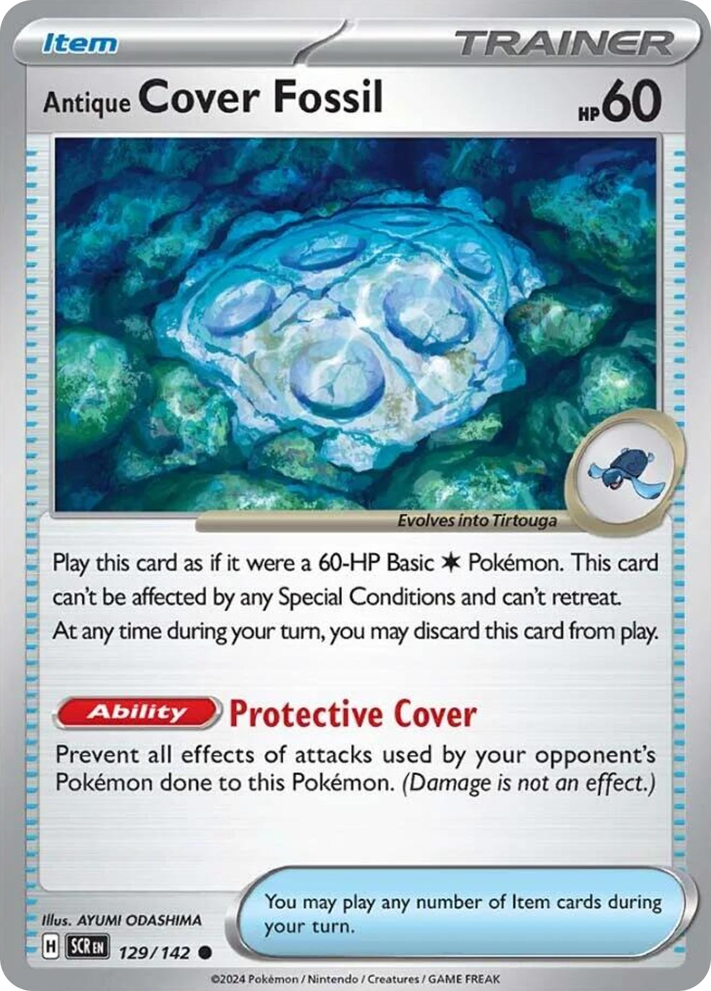 Antique Cover Fossil (English)