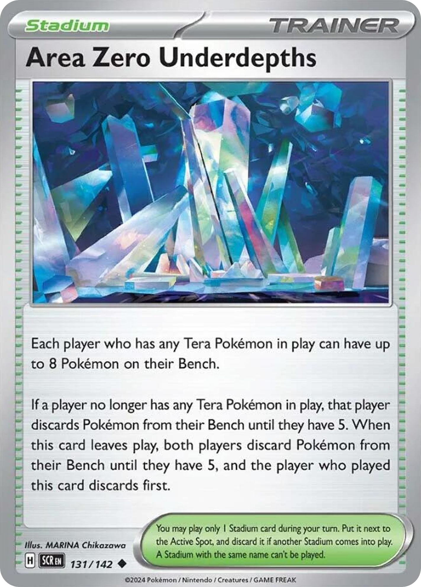 Area Zero Underdepths (English)
