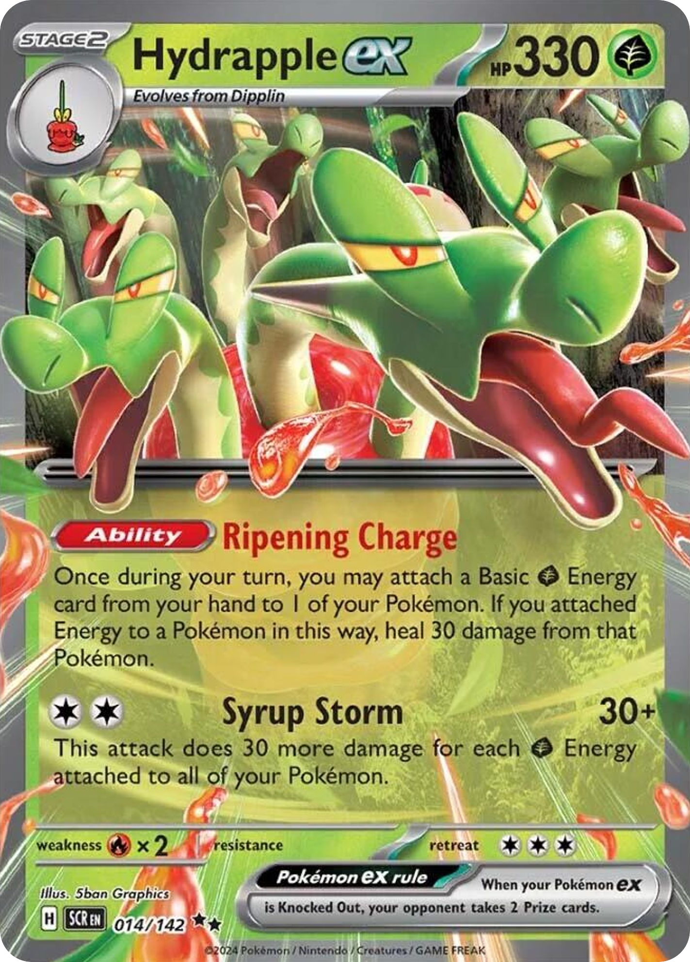 Hydrapple ex (English)