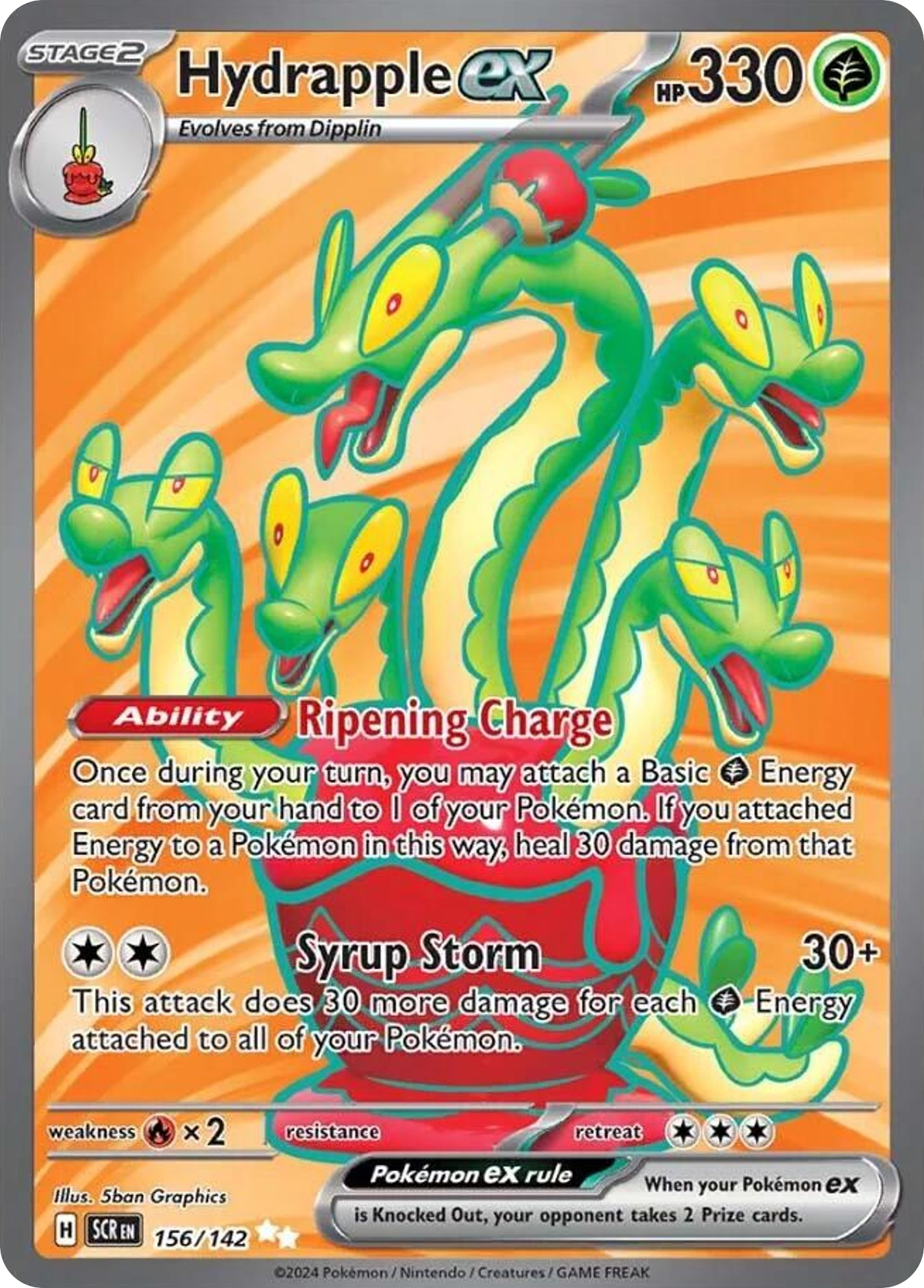 Hydrapple ex (UR) (English)