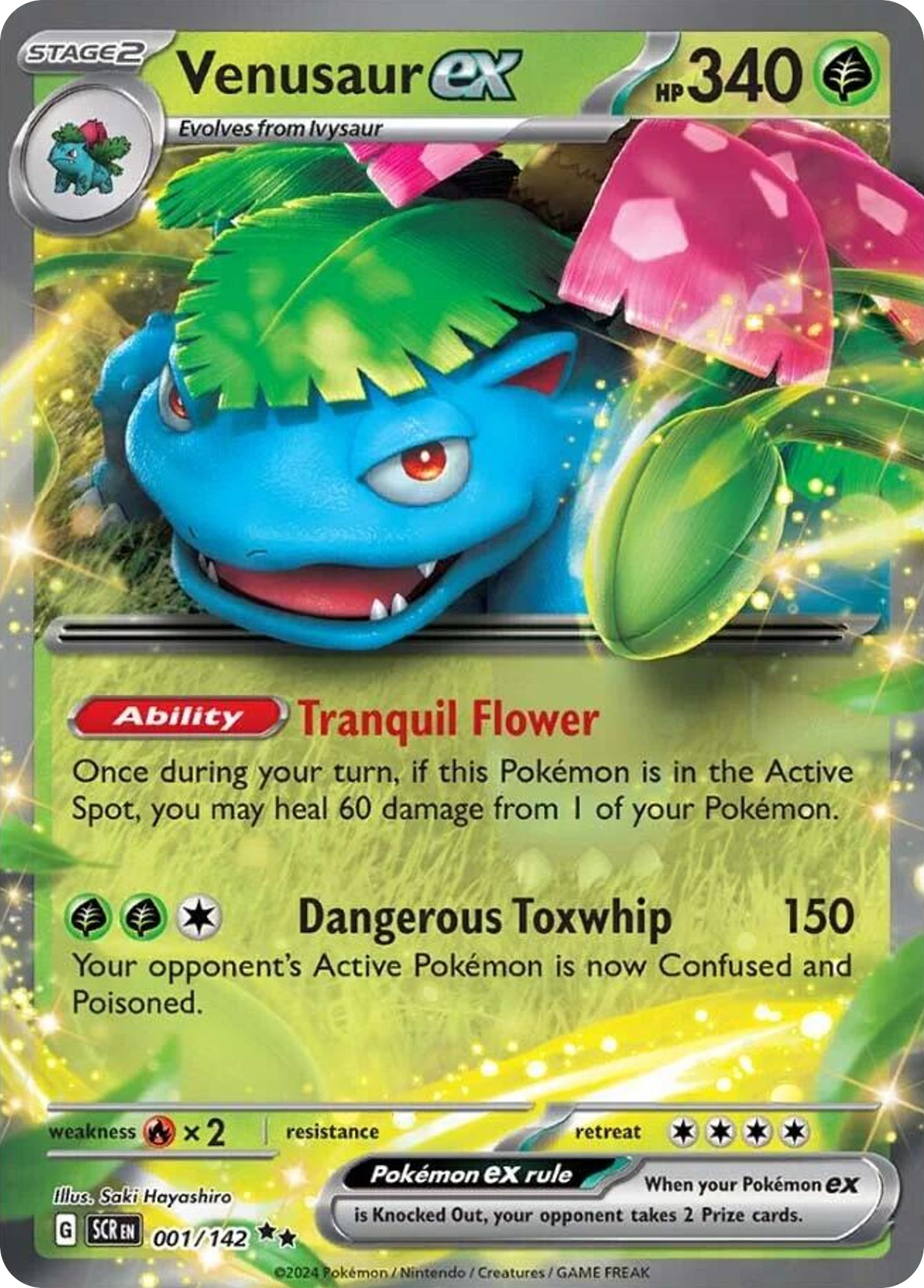 Venusaur ex (English)