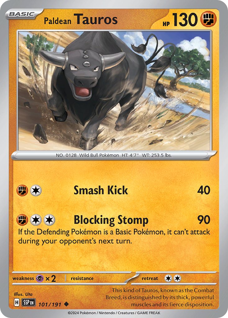 Paldean Tauros (English)
