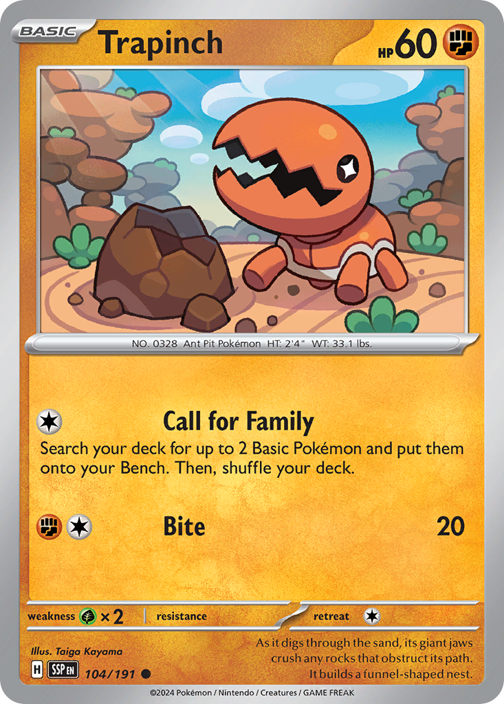 Trapinch (English)