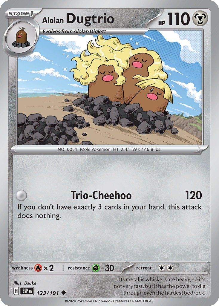 Alolan Dugtrio (English)