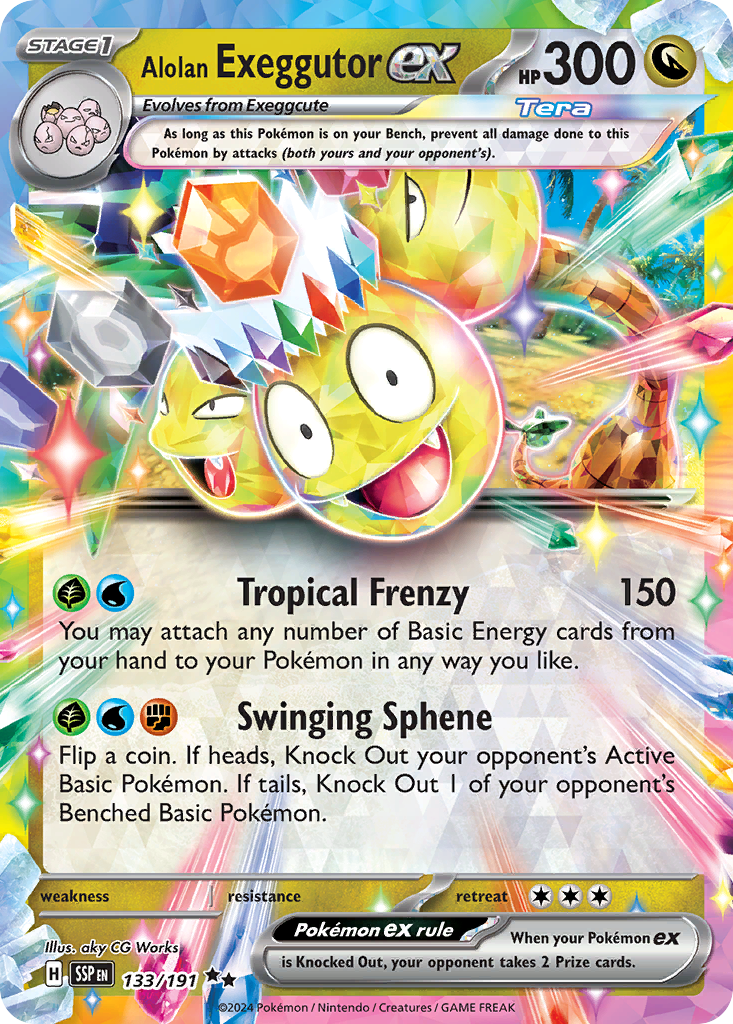 Alolan Exeggutor ex (English)