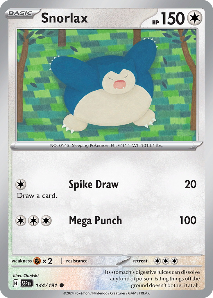 Snorlax (English)