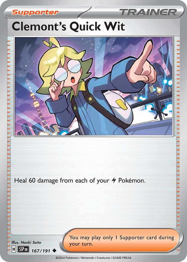 Clemont's Quick Wit (English)