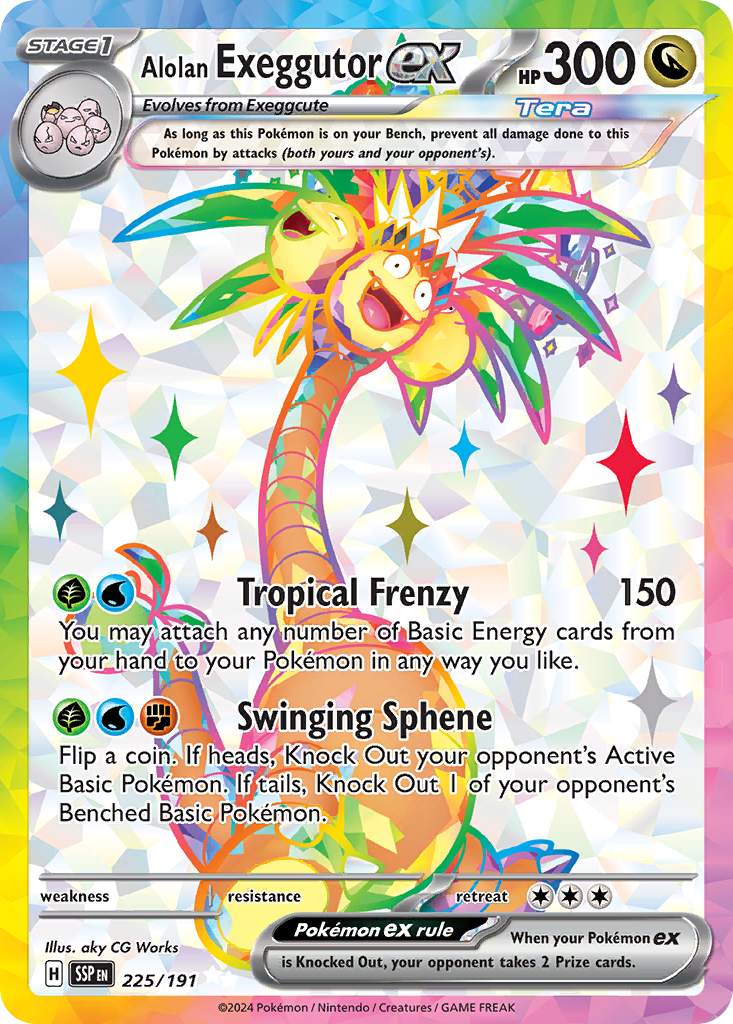 Alolan Exeggutor ex (UR) (English)