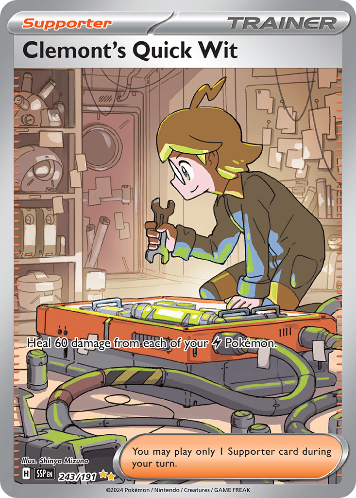 Clemont's Quick Wit (SAR) (English)