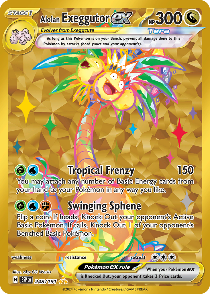 Alolan Exeggutor ex (HR) (English)