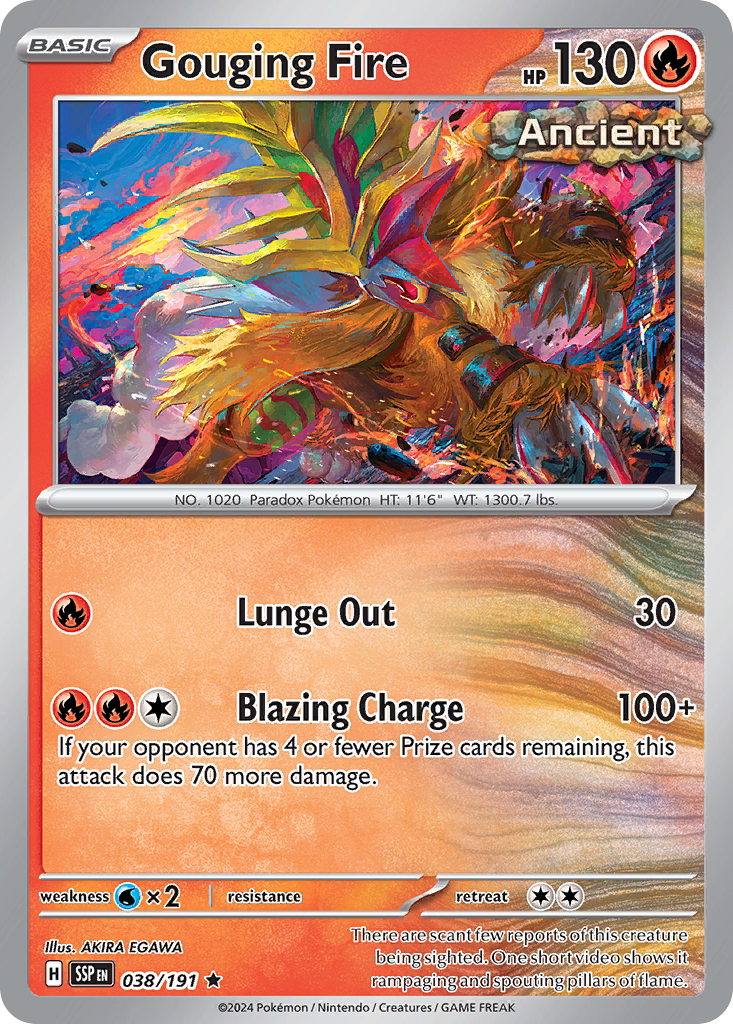 Gouging Fire (English)
